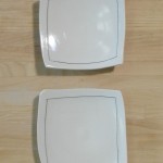 Square Cocktail Plates