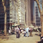 Bocce in Bryant Park